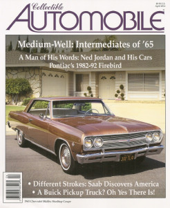 COLLECTIBLE AUTOMOBILE 2014 APRIL - JORDAN, GT-500, BUICK PICKUP, SAABs*